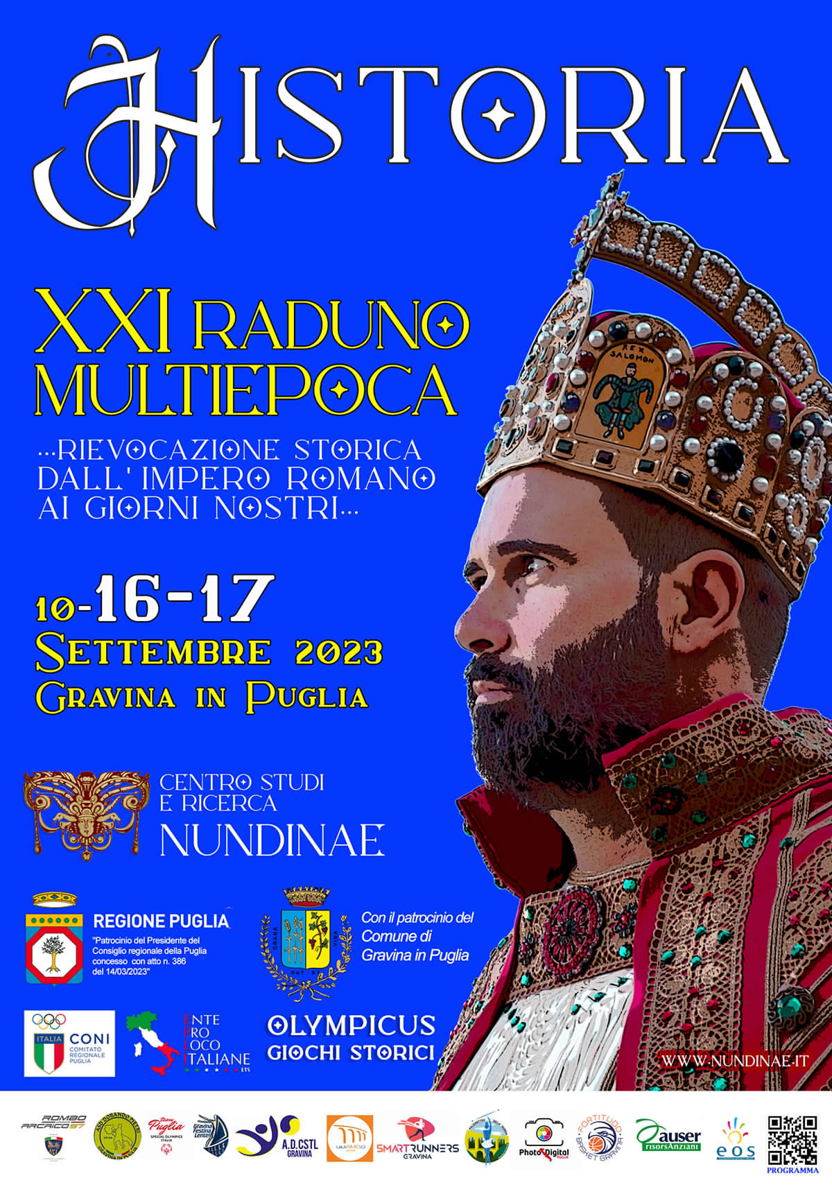 Al momento stai visualizzando XXI Historia – Raduno multiepoca a Gravina in Puglia